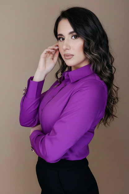 Camicia gioielli camelie