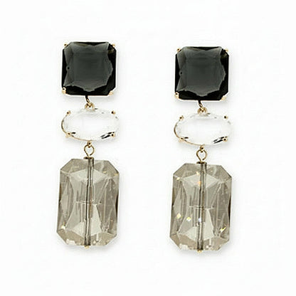 Orecchini Pendenti a Cristalli